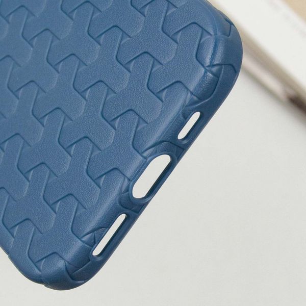 Чохол TPU Weaving для Apple iPhone 16 (6.1") Blue 328224 фото