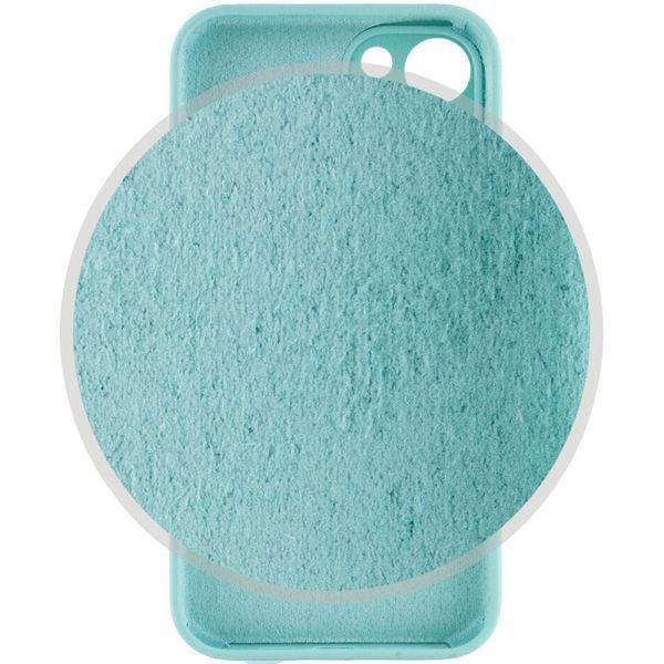 Чохол Silicone Case Full Camera Protective (AA) для Apple iPhone 14 (6.1") Бірюзовий / Marine Green 270191 фото