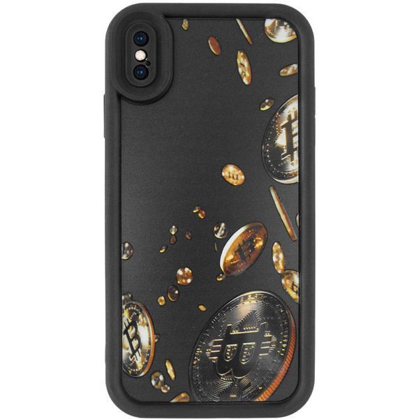 TPU чохол Prestige для Apple iPhone X / XS (5.8") Coins 356569 фото