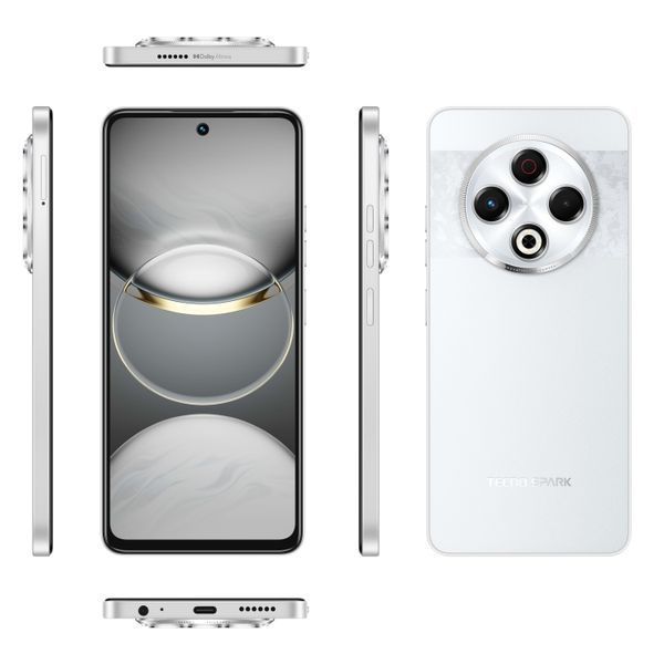 Смартфон TECNO Spark 30 (KL6) 8/256GB Astral Ice 330222 фото