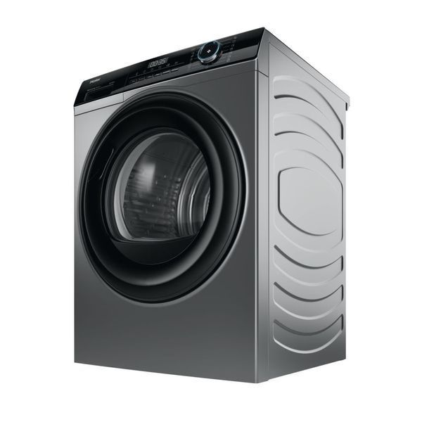 Сушильна машина Haier тепловий насос, 9кг, A+++, 59,5см, дисплей, пара, cріблястий (HD90-A3939R-S) 375079 фото