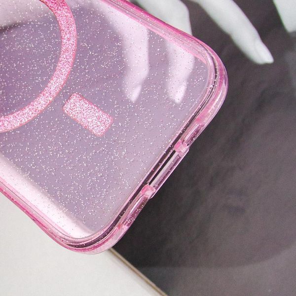 Чохол TPU Radiance with MagSafe для Apple iPhone 16 Pro (6.3") Pink 322880 фото