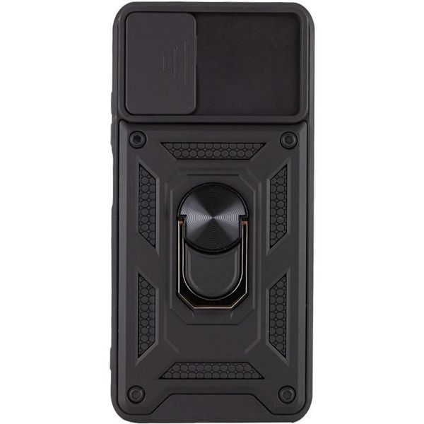 Чохол Ummi Camshield Serge Ring для Xiaomi Poco M4 Pro 5G Чорний 396335 фото