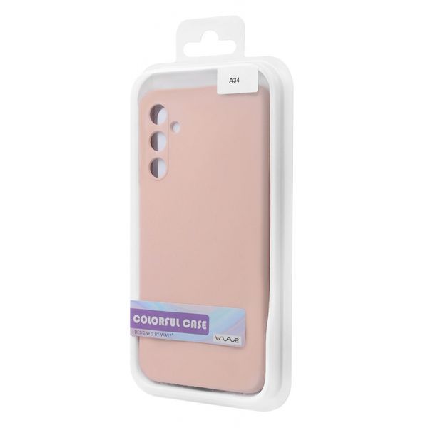 Чохол WAVE Colorful Case (TPU) Samsung Galaxy A34 black 333824 фото
