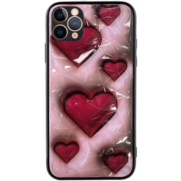 TPU+PC чохол Prisma Plushie для Apple iPhone 12 Pro Max (6.7") Hearts 342480 фото
