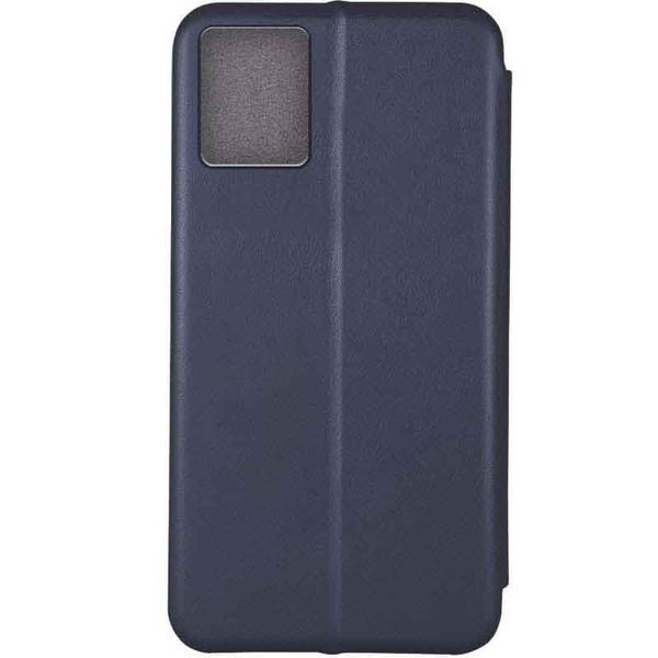Шкіряний чохол (книжка) Classy для Xiaomi Redmi 12 Темно-синій 277341 фото