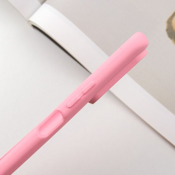 Чохол TPU GETMAN Liquid Silk Full Camera для Xiaomi Redmi 10 Рожевий / Pink 345351 фото