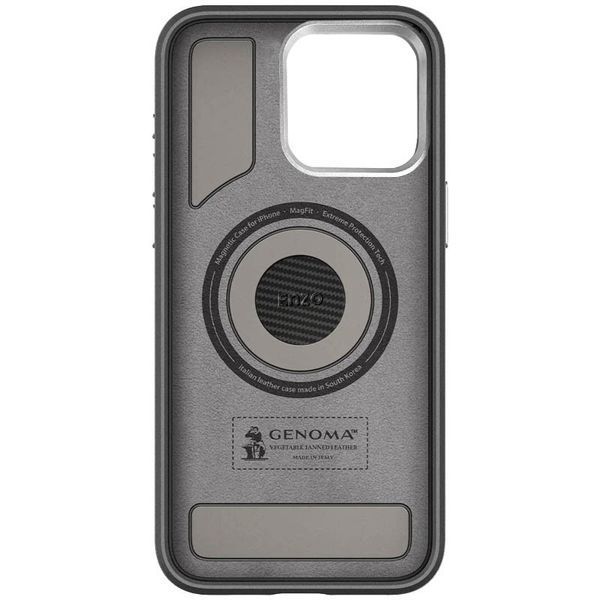 Чохол SGP PC+Leather with MagSafe для Apple iPhone 16 Plus (6.7") Carbon 381231 фото