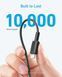 кабель ANKER 322 USB-C to Lightning - 1.8m Nylon (Чорний) 323364 фото 4