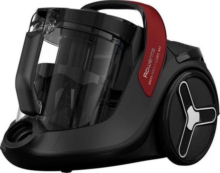 Пилосос Rowenta контейнерний Green Force Cyclnic Max, 900Вт, конт пил -2.6л, НЕРА, чорний (RO7B13EA) 375693 фото