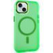 Чохол TPU+PC Lily with MagSafe для Apple iPhone 13 (6.1") Neon Green 295891 фото 1