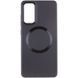TPU чохол Bonbon Metal Style with MagSafe для Samsung Galaxy S23+ Чорний / Black 278029 фото 2