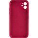 Чохол Silicone Case Full Camera Protective (AA) NO LOGO для Apple iPhone 12 (6.1") М'ятний / Mint 421333 фото 2