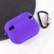 Силіконовий футляр з мікрофіброю для навушників Airpods Pro 2 / Pro Фіолетовий / Ultra Violet 262188 фото 3