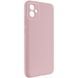 Чохол TPU GETMAN Liquid Silk Full Camera для Samsung Galaxy A06 Рожевий / Pink Sand 323943 фото 7