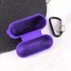 Силіконовий футляр з мікрофіброю для навушників Airpods Pro 2 / Pro Фіолетовий / Ultra Violet 262188 фото 4