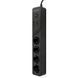 Мережевий фільтр Proove Power Strip P-04 (4 розетки + 4 USB + 2 Type-C) 3M (PSP442430001) black 390434 фото 3