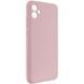 Чохол TPU GETMAN Liquid Silk Full Camera для Samsung Galaxy A06 Рожевий / Pink Sand 323943 фото 2