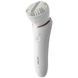 Епілятор Philips 8000 series дисковий, акумул., пінцет.-32, волог.+сух., насадок-7, футляр, білий (BRE735/00) 367755 фото 3