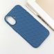 Чохол TPU Weaving для Apple iPhone 16 (6.1") Blue 328224 фото 2