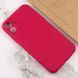 Чохол Silicone Case Full Camera Protective (AA) NO LOGO для Apple iPhone 12 (6.1") М'ятний / Mint 421333 фото 3
