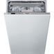 Посудомийна машина Hotpoint вбудована, 10компл., A++, 45см, дисплей, 3й кошик, білий (HSIO3O23WFE) 373708 фото 1