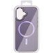 Шкіряний чохол SnapCase with MagSafe для Apple iPhone 16 (6.1") Dark Purple 329018 фото 3