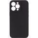 Чохол Silicone Case Full Camera Protective (AA) NO LOGO для Apple iPhone 15 Pro Max (6.7") Чорний / Black 288891 фото 1