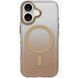 Чохол TPU+PC Phantom with MagSafe для Apple iPhone 16 (6.1") Golden 355778 фото 1