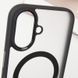 TPU+PC чохол Blueo Skin Friendly Frosted with MagSafe для Apple iPhone 16 (6.1") Чорний 319477 фото 6