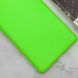 Чохол TPU GETMAN Liquid Silk Full Camera для Samsung Galaxy A24 4G Салатовий / Neon Green 354311 фото 2