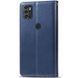 Шкіряний чохол книжка GETMAN Gallant (PU) для ZTE Blade A7s (2020) Синій 216013 фото 2
