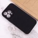 Чохол Silicone Case Full Camera Protective (AA) NO LOGO для Apple iPhone 15 Pro Max (6.7") Чорний / Black 288891 фото 3
