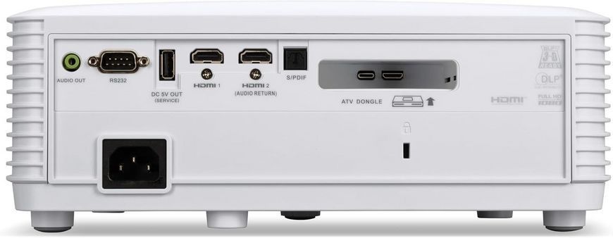 Проєктор домашнього кінотеатру Acer Vero HL6510ATV FHD, 5000 lm, LASER, 1.15-1.5, Android TV 382122 фото