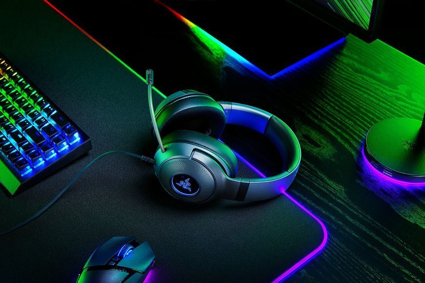 Навушники Razer Kraken V3 X, 7.1, USB-A, RGB, 1.8м (RZ04-03750300-R3M1) чорний 372187 фото