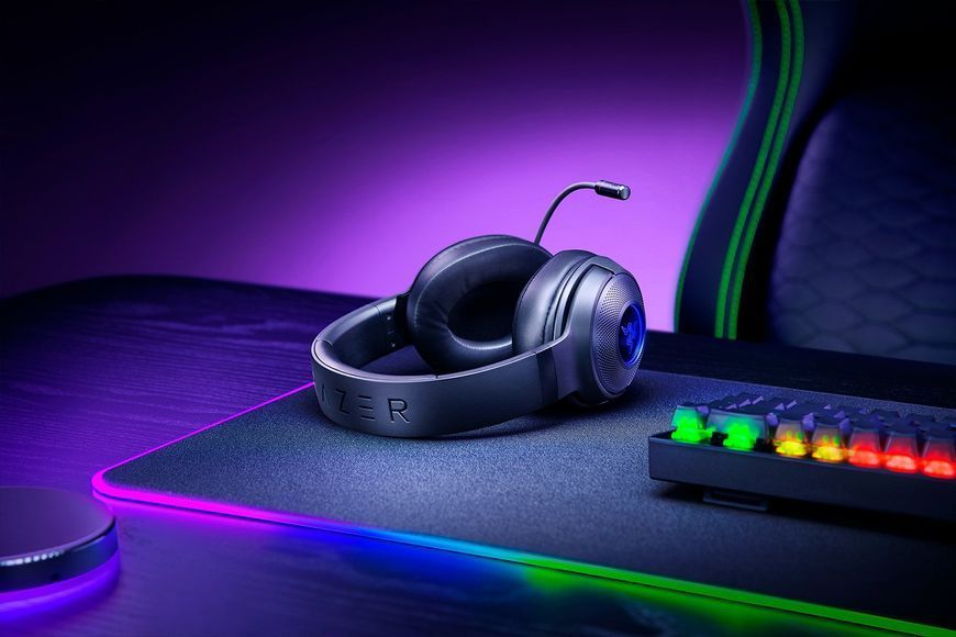 Навушники Razer Kraken V3 X, 7.1, USB-A, RGB, 1.8м (RZ04-03750300-R3M1) чорний 372187 фото