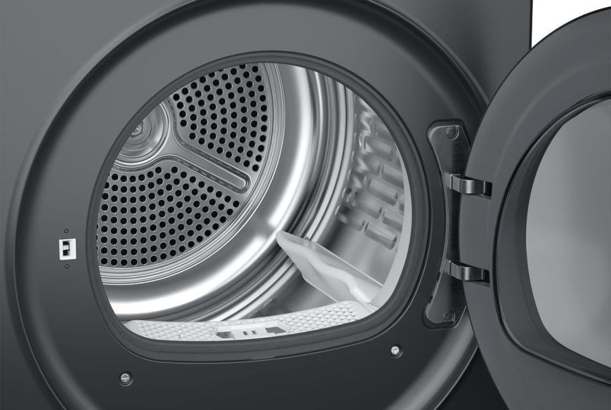 Сушильна машина Haier тепловий насос, 9кг, A+++, 59,5см, дисплей, пара, cріблястий (HD90-A3939R-S) 375079 фото