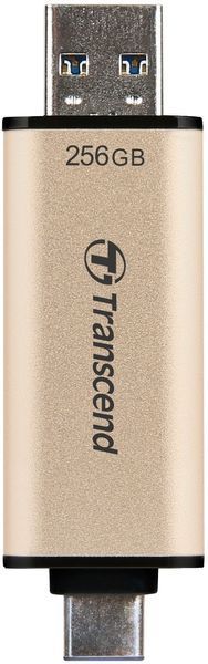 Накопичувач Transcend 256GB USB 3.2 Type-A + Type-C JetFlash 930 R420/W400MB/s Чорний (TS256GJF930C) 374904 фото