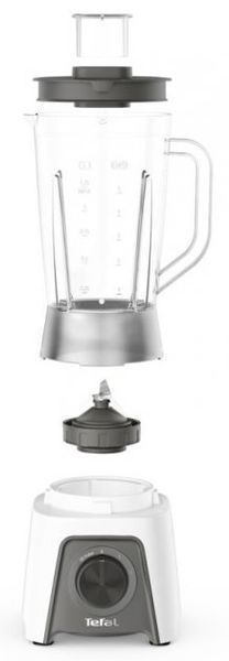 Блендер Tefal стаціонарний Blendeo Plus Mixer, 450Вт, чаша-1500мл, білий (BL2C0130) 368599 фото