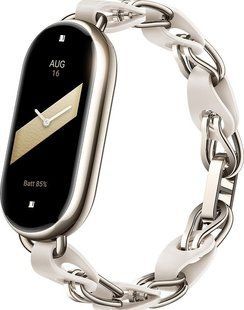 Ремінець Xiaomi Smart Band 8/9 Chain White (білий)(BHR7301CN) 329185 фото