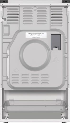 Плита Gorenje комбінована, 68л, 50x60см, емальовані реш, з кришкою, білий (GK5A22WH) 374271 фото