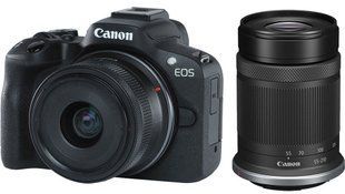 Цифр. фотокамера Canon EOS R50 + RF-S 18-45 IS STM + RF-S 55-210 IS STM Black 364651 фото