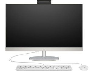 Комп'ютер персональний моноблок HP All-in-One 27" FHD IPS AG, Intel i5-1335U, 16GB, F512GB, UMA, WiFi, кл+м, DOS, білий (AR0N5EA) 367540 фото