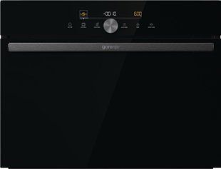 Духова шафа Gorenje електрична компактна, 50л, A+, дисплей, ф-ція мікрохвиль, чорний (BCM4547DG) 367004 фото