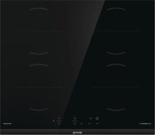 Варильна поверхня Gorenje індукційна, 60см, PowerBoost, TouchControl, чорний (GI6401BCE) 369533 фото