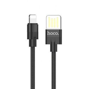 Кабель Hoco U55 Outstanding Lightning (1.2m) black 331154 фото