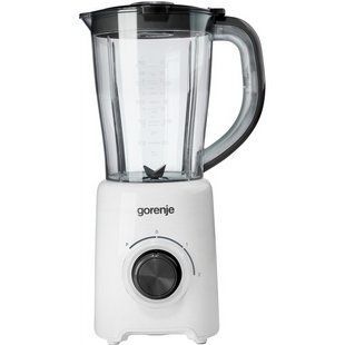 Блендер Gorenje стаціонарний 500Вт, чаша-1500мл, білий (B500XG) 366425 фото