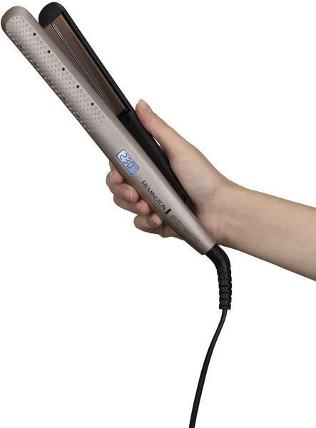 Випрямляч Remington Wet 2 Straight Pro, 52Вт, темп.режимів-10, 140-230С, кераміка, золотий (S7970) 371520 фото