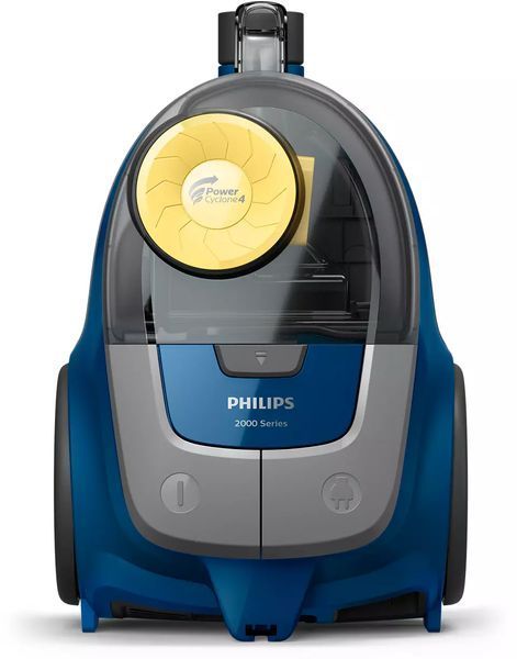 Пилосос Philips контейнерний 2000 series, 850Вт, конт пил -1,3л, мікрофібра, синьо-жовтий (XB2125/09) 376006 фото