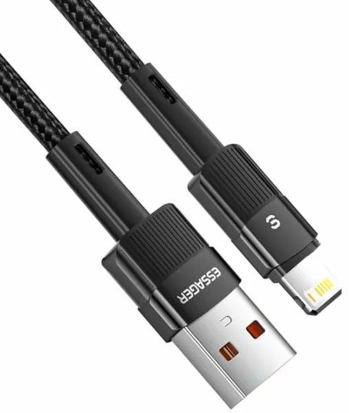 Кабель ESSAGER Star Lightning USB 2m (EXCL-XCA01) Black 314528 фото
